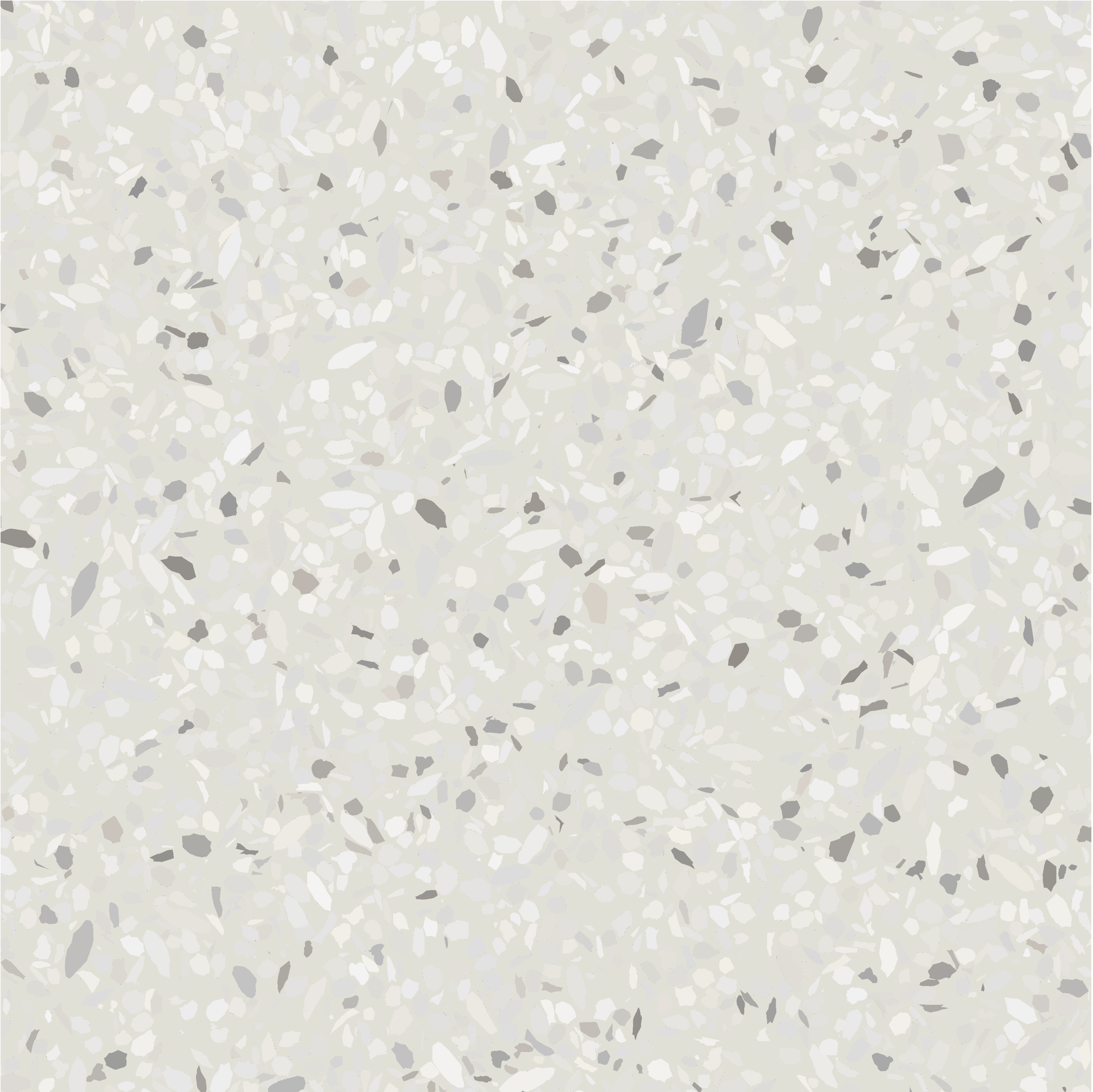 Simulation Bianco Carrara auf Weißzement